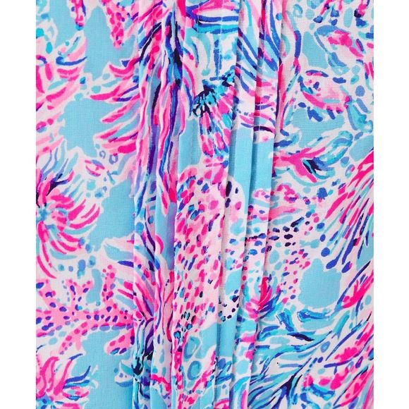 Lilly pulitzer JOAN TUNIC DRESS - CELESTIAL BLUE - SEEK AND SEA M - Picture 5 of 10